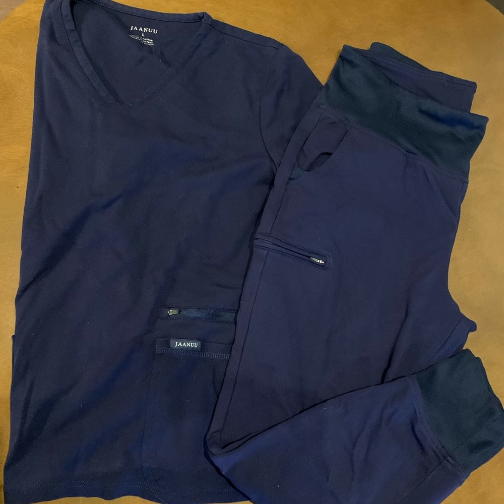 Jaanuu high waist jogger scrubs